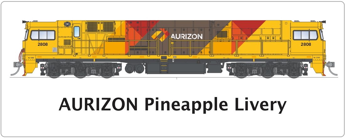 AURIZON Pineapple Livery