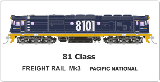 Freight Rail Mk3 - PacificNational