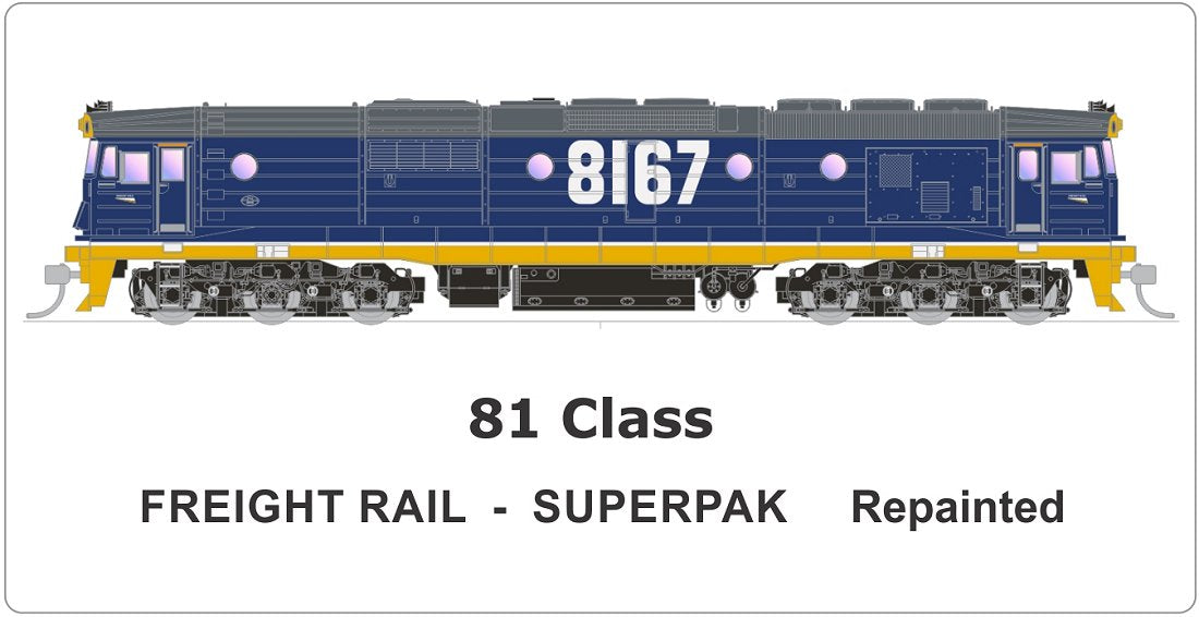 Freight Rail Mk2 - SUPERPAK, repainted
