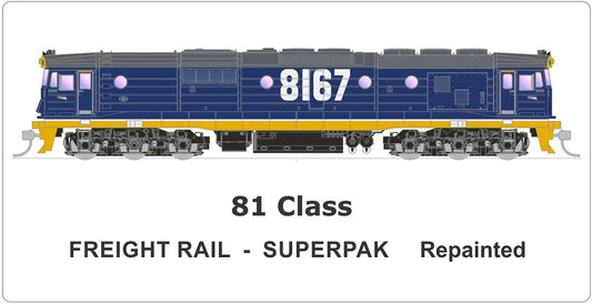Freight Rail Mk2 - SUPERPAK, repainted