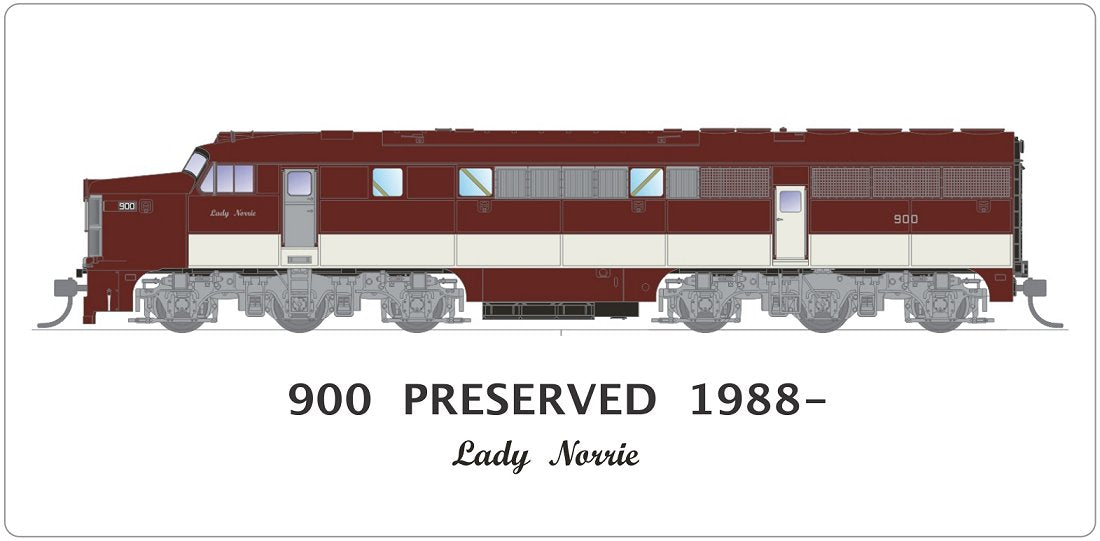 900 Preserved 1988-