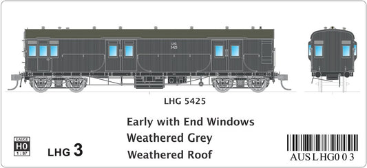 LHG 5425, Early with End Windows