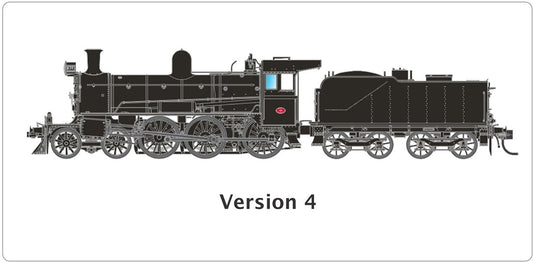 Version 4, Generator on Footplate, Bar Cow Catcher