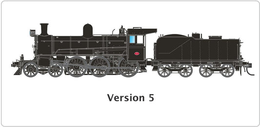 Version 5, Generator on Footplate, Plate Cow Catcher