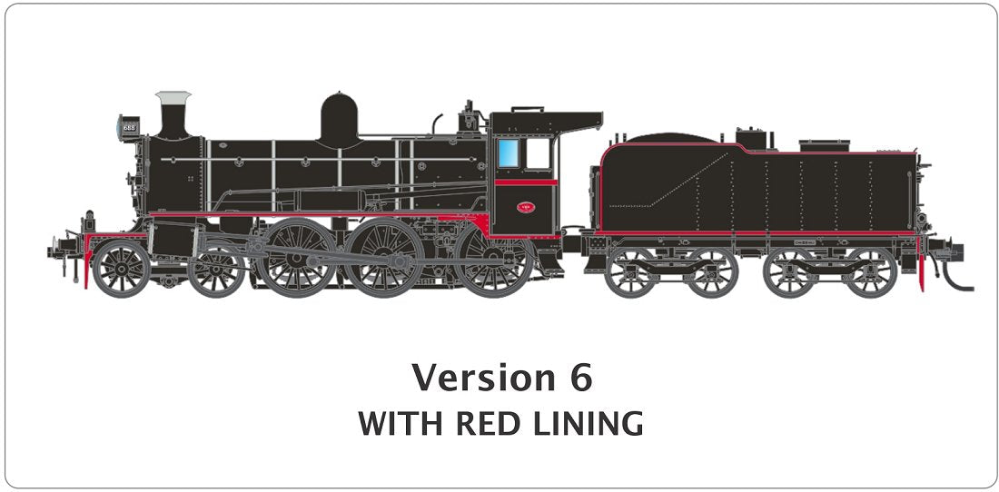 Version 6, Generator on Footplate, No Cow Catcher