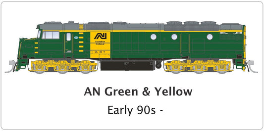 AN, Green & Yellow, early 90s-