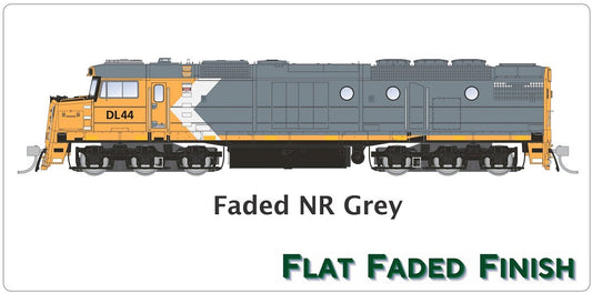 National Rail, Grey, Flat Faded Finish