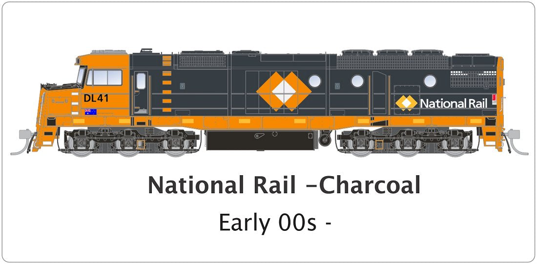 National Rail, Charcoal, early 00s-