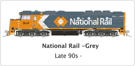 National Rail, Grey, late 90s-