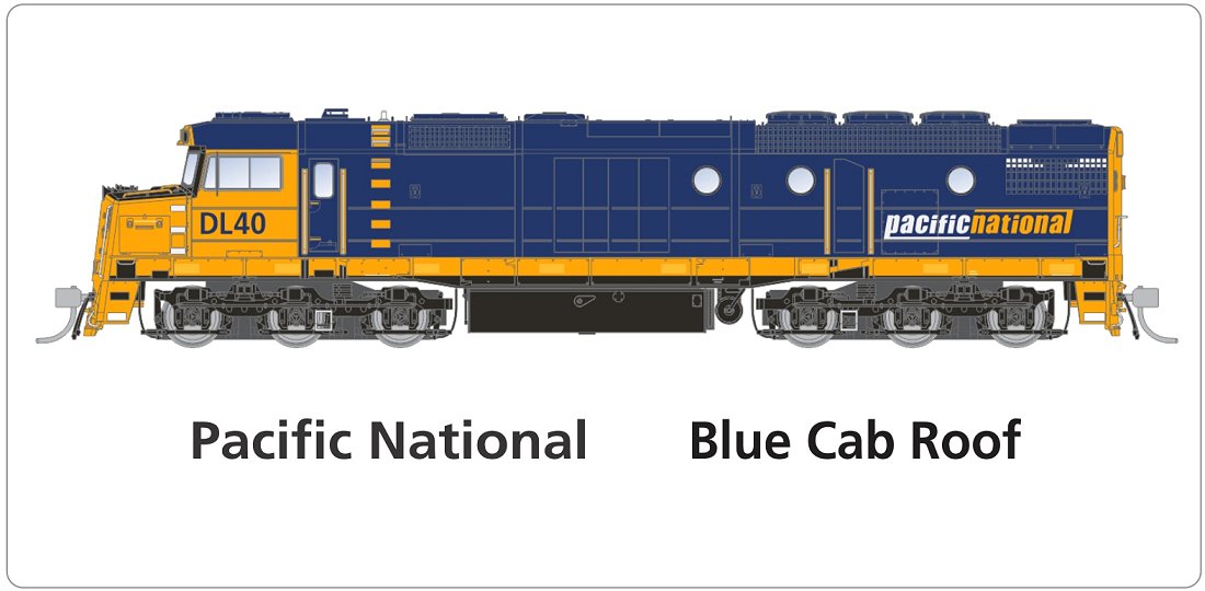Pacific National, Blue Cab Roof