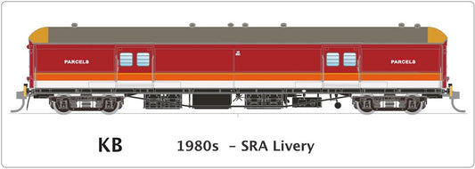 KB 1980s, SRA Livery