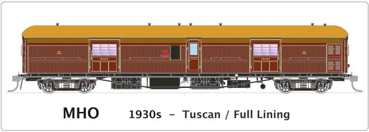 MHO 1930s, Tuscan, Full Lining