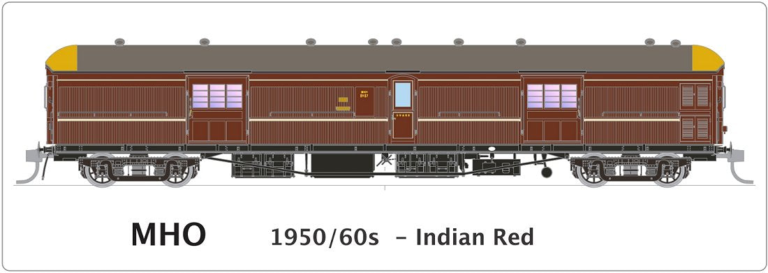 MHO 1950/1960s, Indian Red