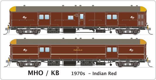 MHO / KB 1970s, Indian Red (twin pack)