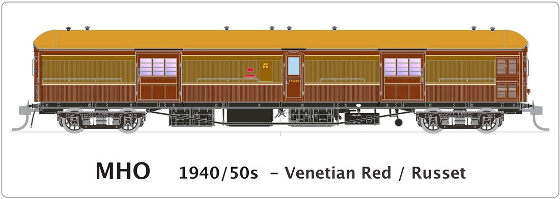 MHO 1940/1950s, Venetian Red & Russet