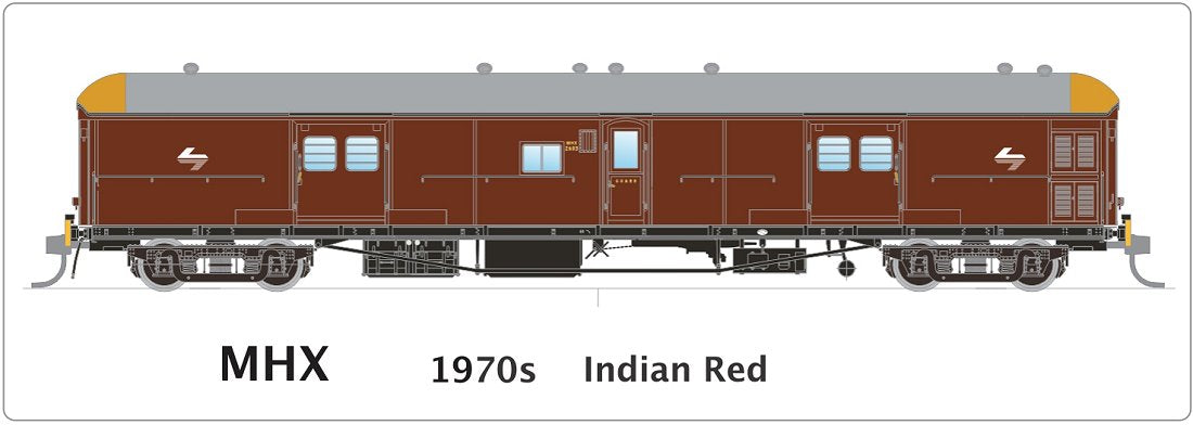 MHX 1970s, Indian Red