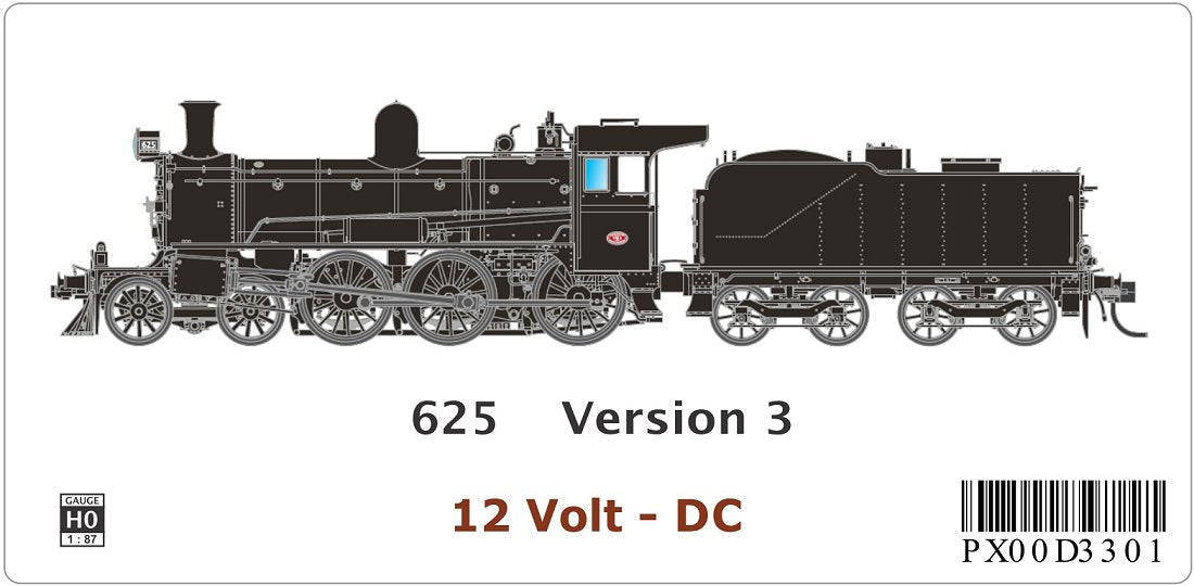 Version 3, Generator on Firebox, Bar Cow Catcher