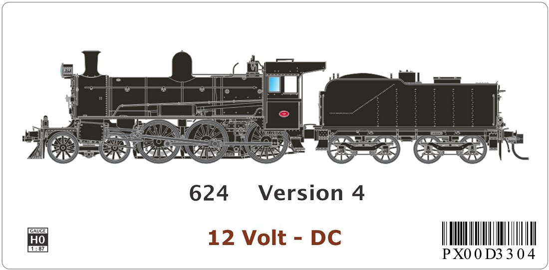 Version 4, Generator on Footplate, Bar Cow Catcher