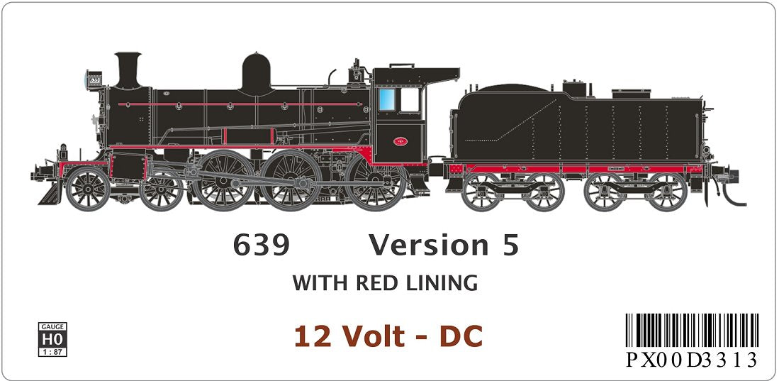 Version 5, Generator on Footplate, Plate Cow Catcher