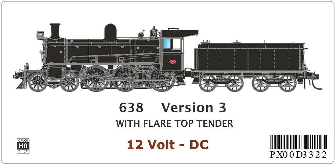 Version 3, with Flare Top Tender