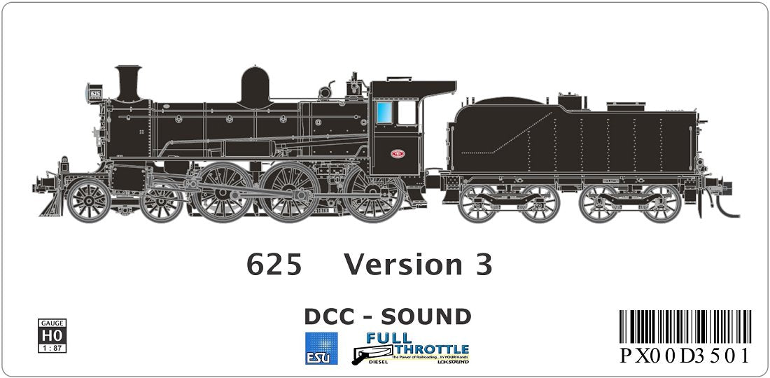 Version 3, Generator on Firebox, Bar Cow Catcher