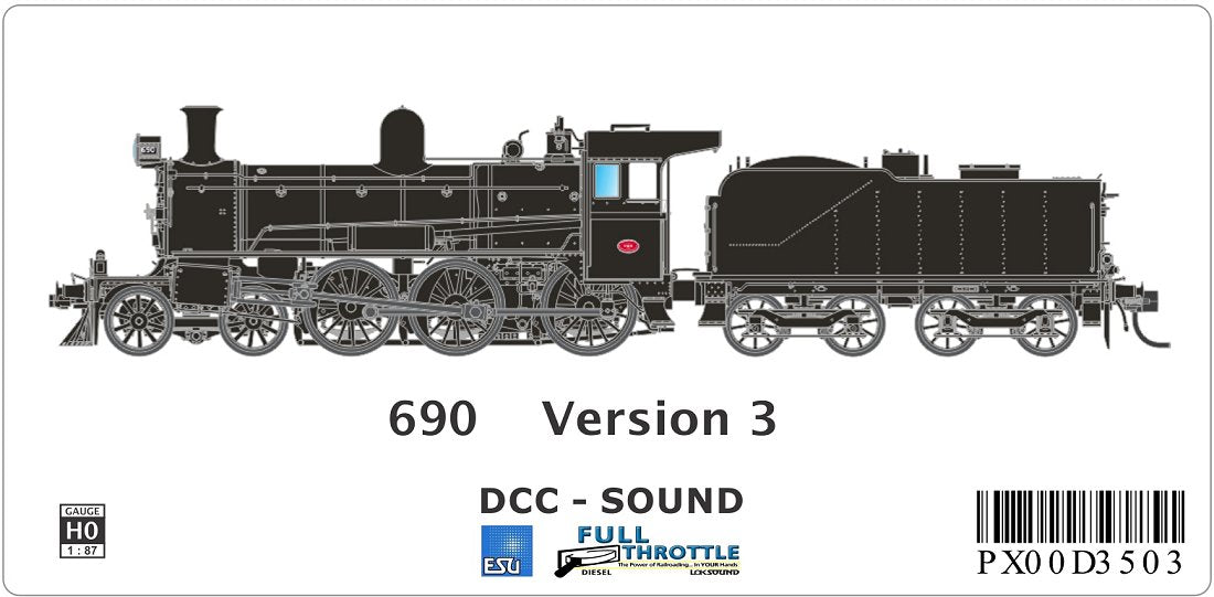 Version 3, Generator on Firebox, Bar Cow Catcher