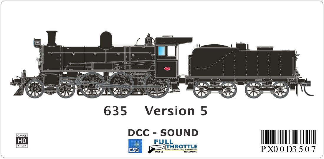 Version 5, Generator on Footplate, Plate Cow Catcher