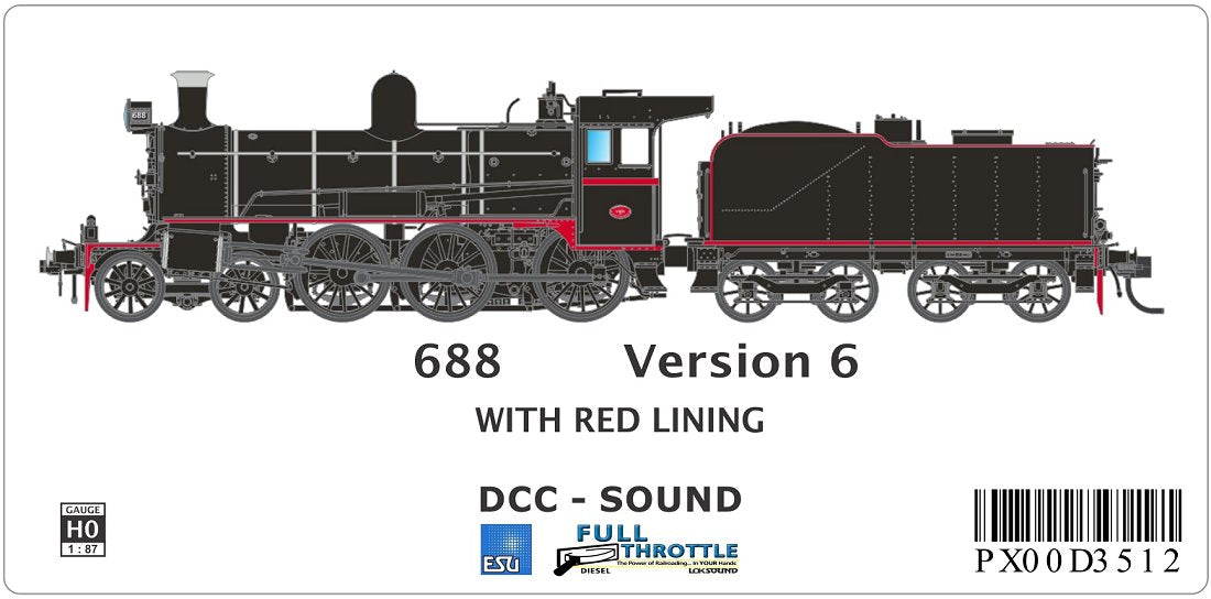 Version 6, Generator on Footplate, No Cow Catcher