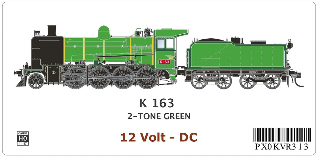 Preserved 1980s, Green 2-tone