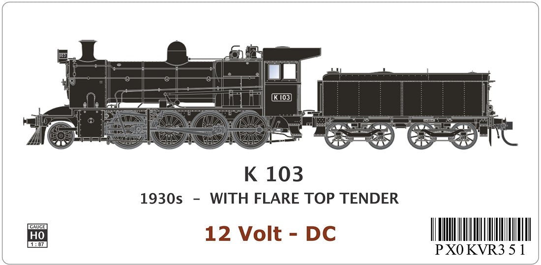 1930s Original with Flare Top Tender