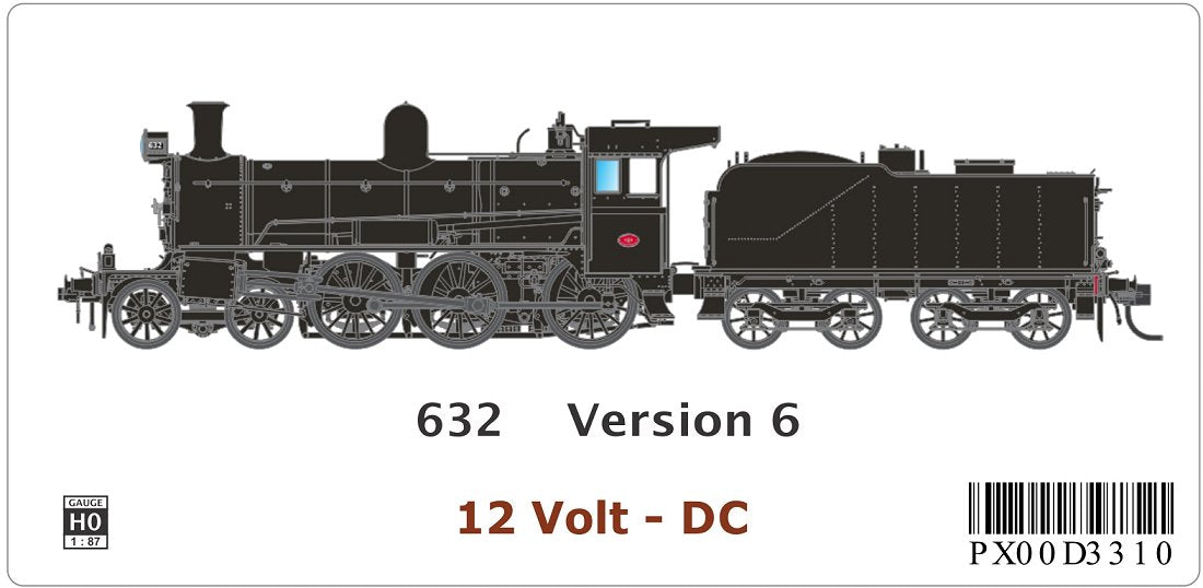 Version 6, Generator on Footplate, No Cow Catcher