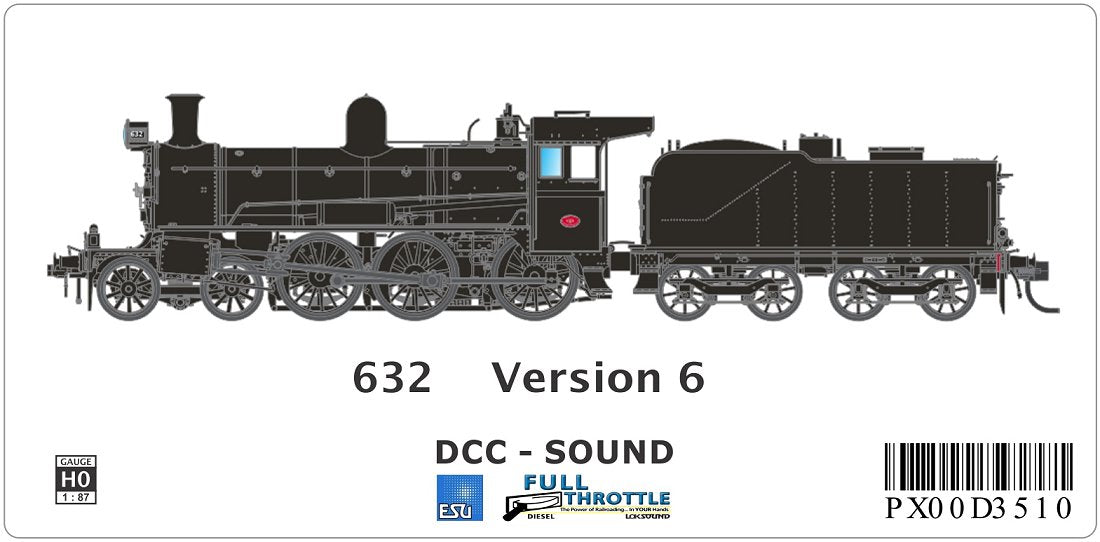 Version 6, Generator on Footplate, No Cow Catcher