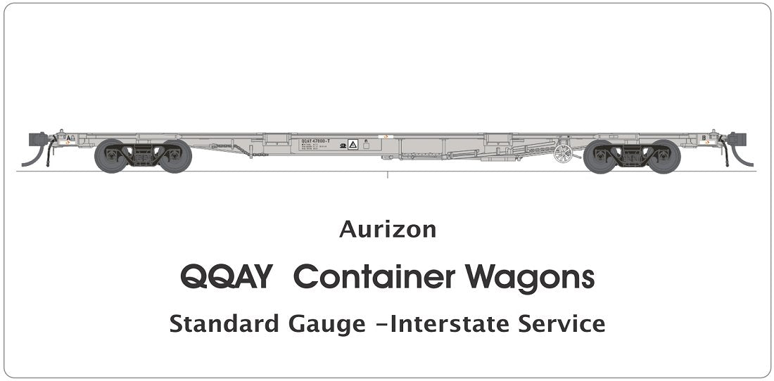 QQAY Container Wagons