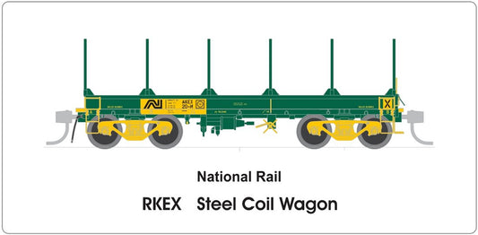 RCEX Steel Coil Wagon, 1994-, 3 wagons