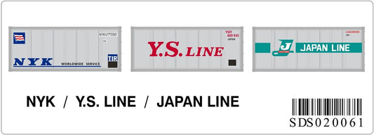 NYK, Y.S.LINE, JAPAN LINE