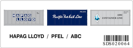 HAPAG LLOYD, Pacific Far East Line, ABC Containerline