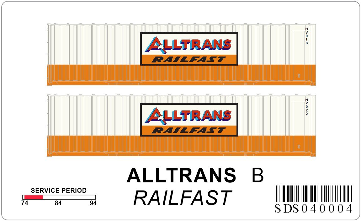 ALLTRANS Railfast pack B