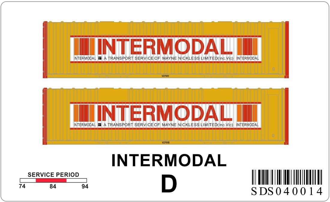 INTERMODAL pack D