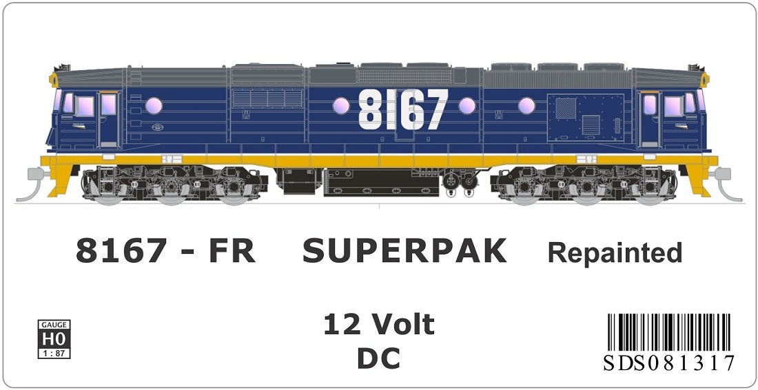 Freight Rail Mk2 - SUPERPAK, repainted