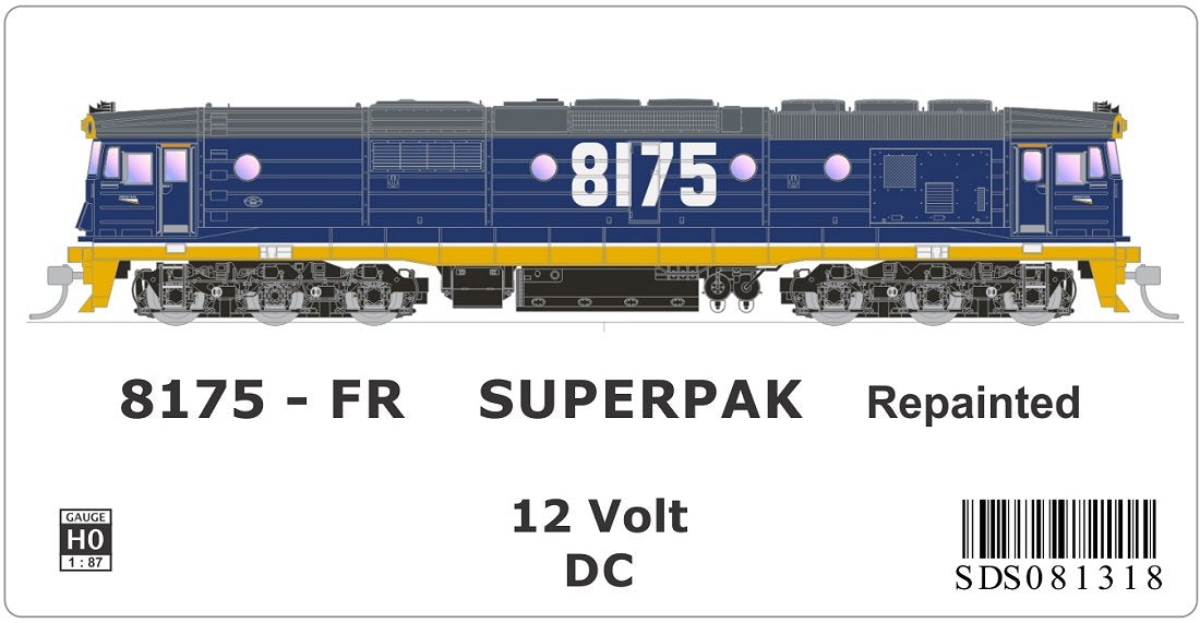 Freight Rail Mk2 - SUPERPAK, repainted