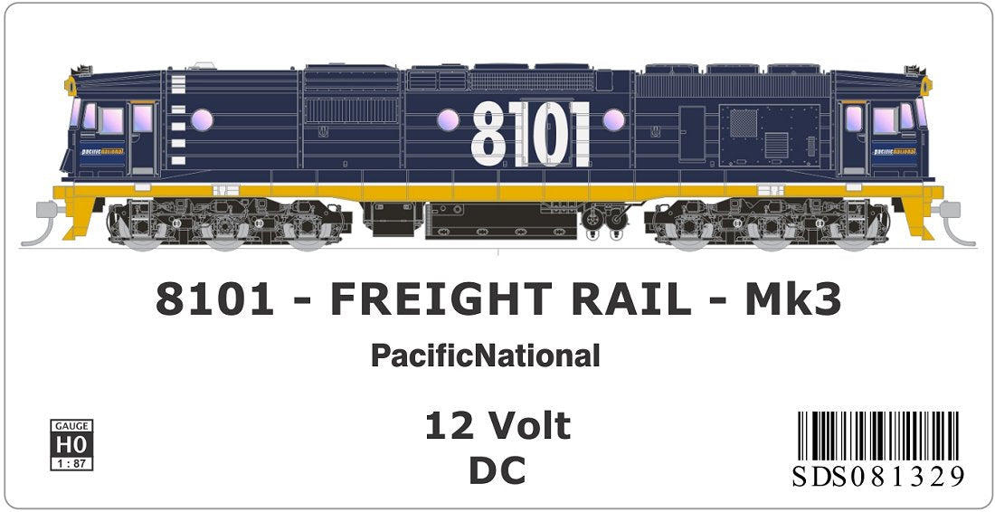 Freight Rail Mk3 - PacificNational