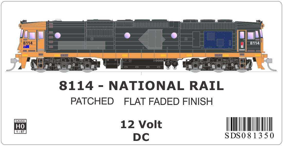 National Rail Mk3, Flat Faded Finish