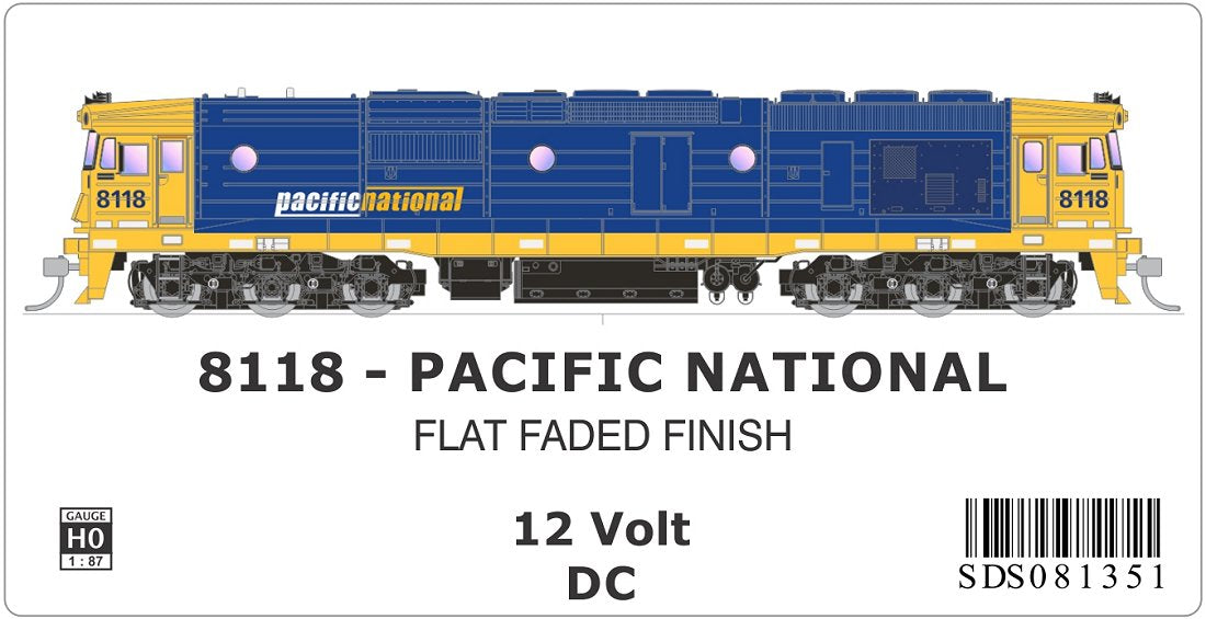 Pacific National Mk4 - Intermodal, Flat Faded Finish