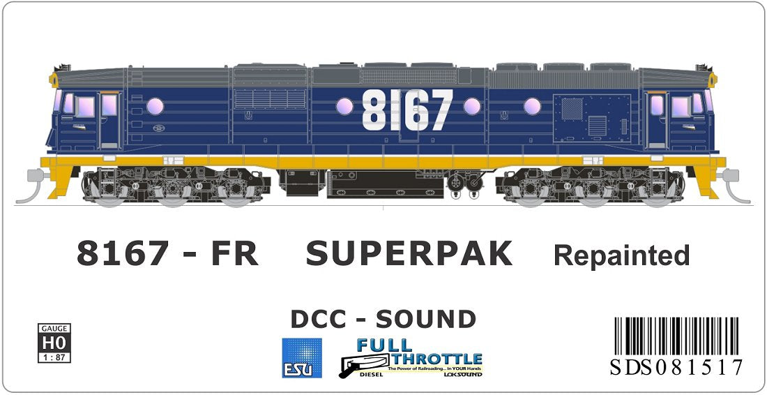 Freight Rail Mk2 - SUPERPAK, repainted