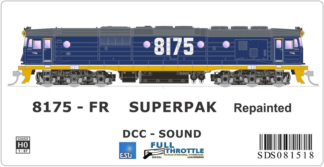 Freight Rail Mk2 - SUPERPAK, repainted