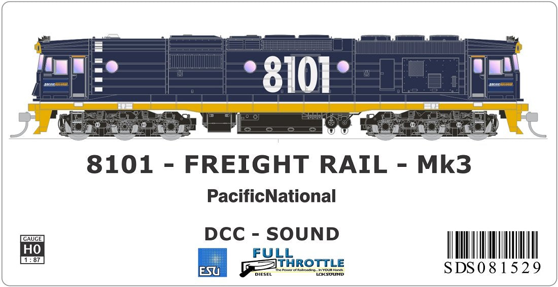 Freight Rail Mk3 - PacificNational