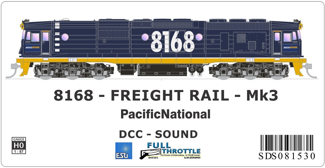 Freight Rail Mk3 - PacificNational