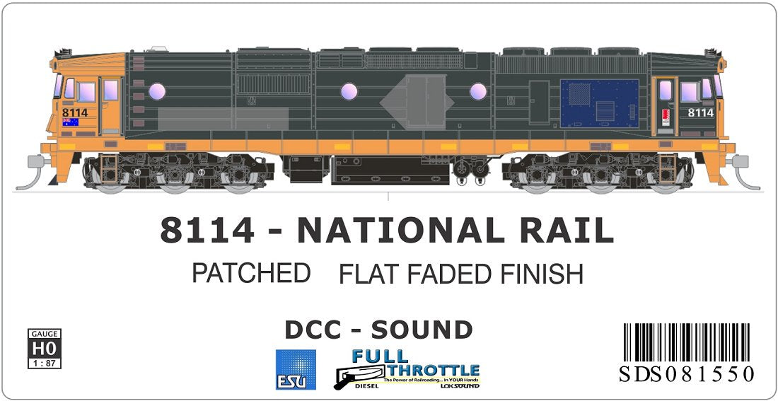 National Rail Mk3, Flat Faded Finish
