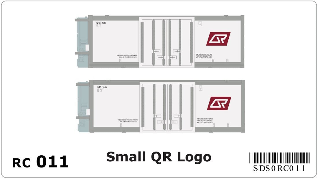 QRC 25' Refrigerated, QR logo-modern