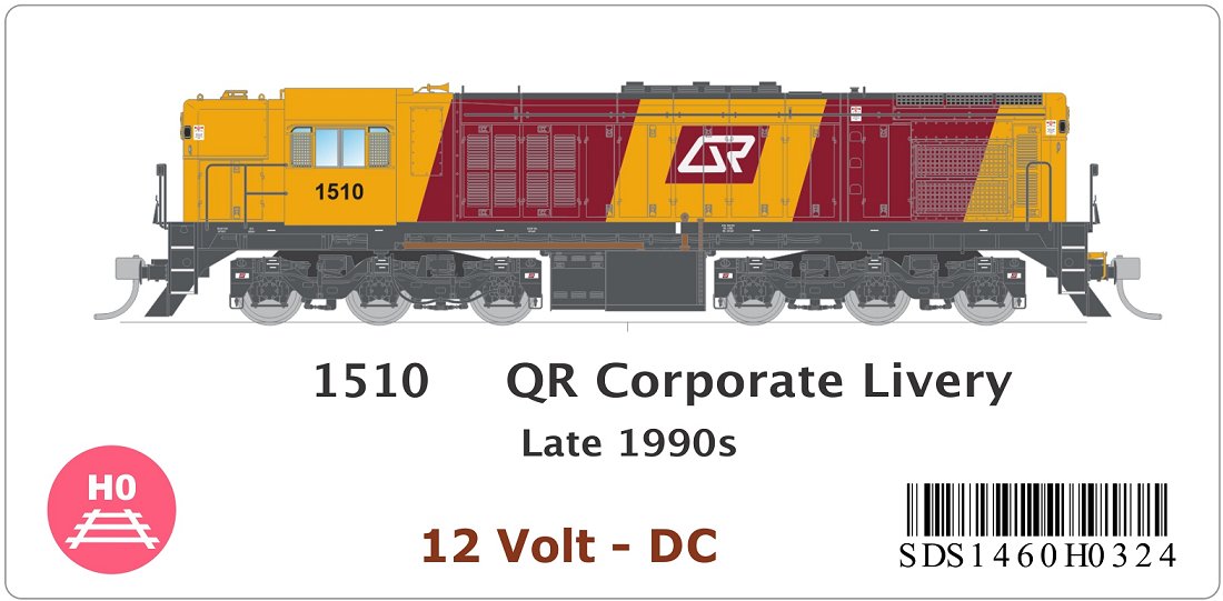 1502 Class, QR Corporate Livery, Late 1990s